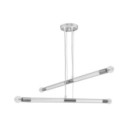 Lustră pe cablu BASTONE WHITE 4xE14/40W/230V