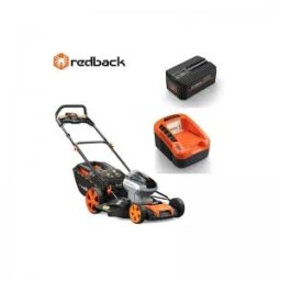 Pachet masina de tuns gazon Redback E146C +EP40+EC20, 457mm, acumulator 40V/4Ah, incarcator 40V/2A