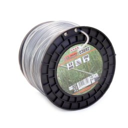 Fir rezerva motocoasa, trimmer cu insertie metalica,​​​​​​​ DUO, 2.4 mm x 262 m, Richmann Exclusive