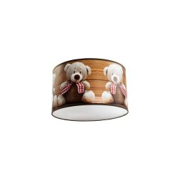Plafonieră pentru copii BEARS 1xE27/60W/230V