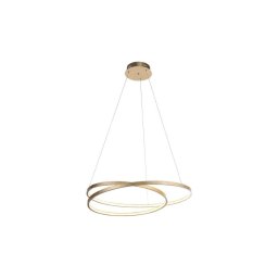 Lustră LED dimabilă pe cablu ROMAN LED/40W/230V aurie Paul Neuhaus 2474-12