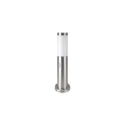 Lampă de exterior cu senzor 1xE27/60W/230V IP44 45cm crom mat