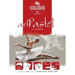 Bloc desen A5 KOH-I-NOOR ART PASTEL GRI