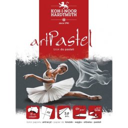 Bloc desen A5 KOH-I-NOOR ART PASTEL ANTRACIT