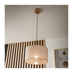 Lustr pe cablu ANTONIO 1xE27/60W/230V stejar
