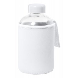 Sticla de apa, sport, 21MAR1741, 600 ml, Ø 85x160 mm, Everestus, Sticla, Alb