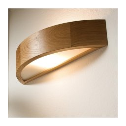 Aplică de perete OAK 1xE27/60W/230V stejar