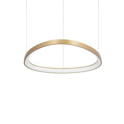 Lustră living Gemini 269832, L:61cm, aurie