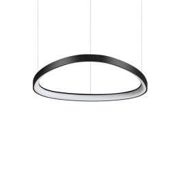 Lustră living Gemini 247267, L:61cm, neagră