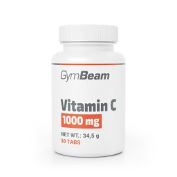 GymBeam Vitamina C 1000 mg 30 tab. fără aromă