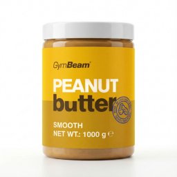 GymBeam Unt de arahide 1000 g fin