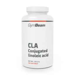 GymBeam CLA 240 caps. fără aromă
