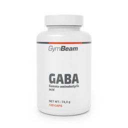 GymBeam GABA 120 caps. fără aromă