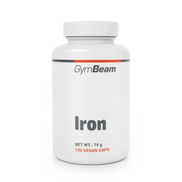 GymBeam Fier 120 caps. fără aromă