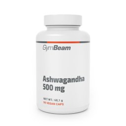 GymBeam Ashwagandha 500 mg 90 caps. fără aromă