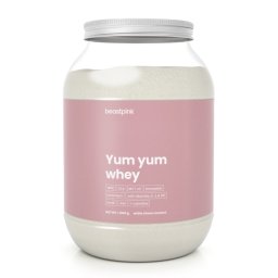 BeastPink Proteină Yum Yum Whey 1000 g ciocolată albă și cocos