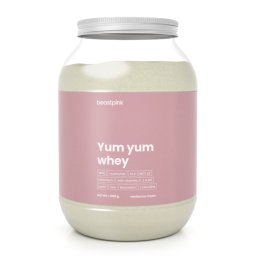 BeastPink Proteină Yum Yum Whey 1000 g înghețată de vanilie
