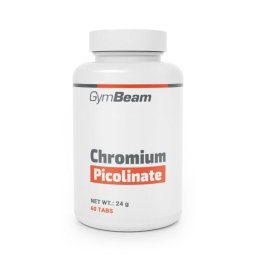 GymBeam Picolinat de crom 60 tab. fără aromă