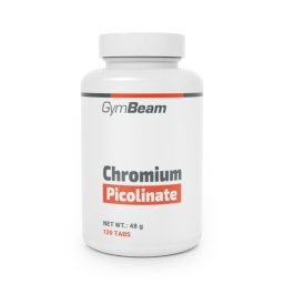 GymBeam Picolinat de crom 120 tab. fără aromă