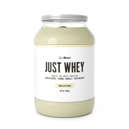GymBeam Just Whey Grass-Fed Protein 2000 g înghețată de vanilie
