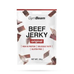 GymBeam Beef Jerky 50 g original