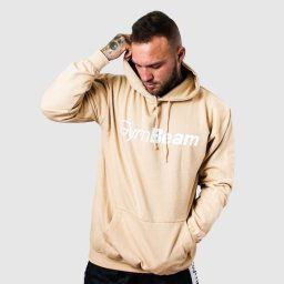 GymBeam Hanorac PRO Hoodie Sand XXL