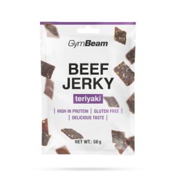 GymBeam Beef Jerky 50 g teriyaki