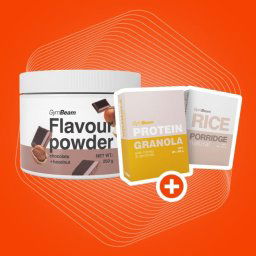 GymBeam Flavour powder 250 g cremă de căpșuni