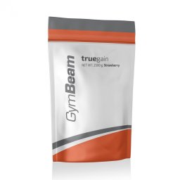 GymBeam True Gain 2500 g căpșuni