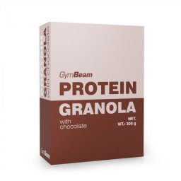 GymBeam Granola proteică cu ciocolată 300 g