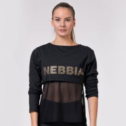 NEBBIA Top sport Intense Mesh Black XS