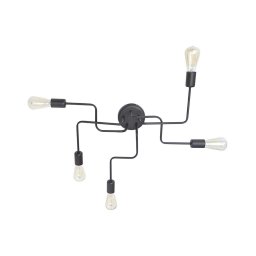 Lustră aplicată TUBE 5xE27/15W/230V