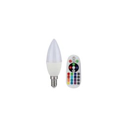 Bec LED RGB dimabil E14/3,5W/230V 6400K + telecomandă
