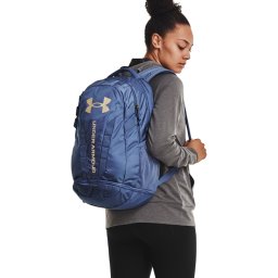 Rucsac Unisex Under Armor HUSTLE 5.0 - Negru cu albastru