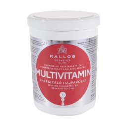 KALLOS Masca de par multivitamin cu extract de ginseng si ulei de avocado 1000ml