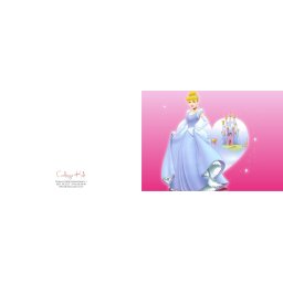 Invitatii de petrecere copii adulti - Disney Cenusereasa - Cinderella