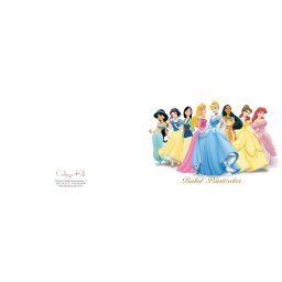 Invitatii de petrecere copii adulti - Disney Printese