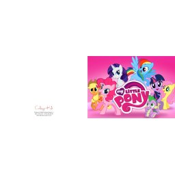 Invitatii de petrecere copii adulti - My Little Poney