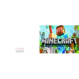 Invitatii de petrecere copii adulti - Minecraft