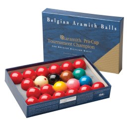 Set bile Aramith Tournament PRO-CUP Snooker 52,4 mm