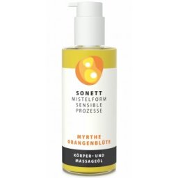 Ulei pentru corp si masaj cu mirt si flori de portocal bio 145ml Sonett