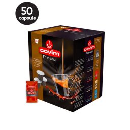 50 Capsule Covim Espresso Granbar - Compatibile Nespresso