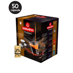 50 Capsule Covim Espresso Gold Arabica - Compatibile Nespresso