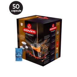 50 Capsule Covim Espresso Suave Decaffeinato - Compatibile Nespresso