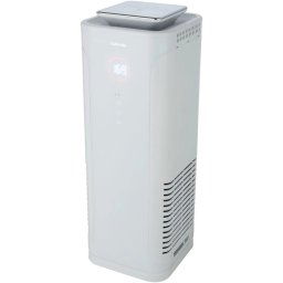 Purificator Toshiba CAF-X83XPL, CADR 500 m3/h, Ionizare, Display touch, Timer, Child lock, Filtru 3in1, Camera 28-48mp, Alb