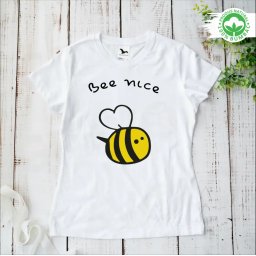 Tricou personalizat: bee nice