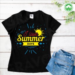 Tricou personalizat: I love summer days