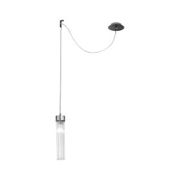 Lustră pe cablu Kolarz 6009.30161 RAGGIO 1xE14/25W/230V crom mat
