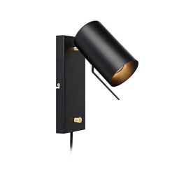 Markslöjd 106587 - Dimmabil aplică perete CARRIE 1xGU10/35W/230V negru
