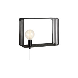 Markslöjd 107814 - Aplică de perete SHELF 1xE27/60W/230V